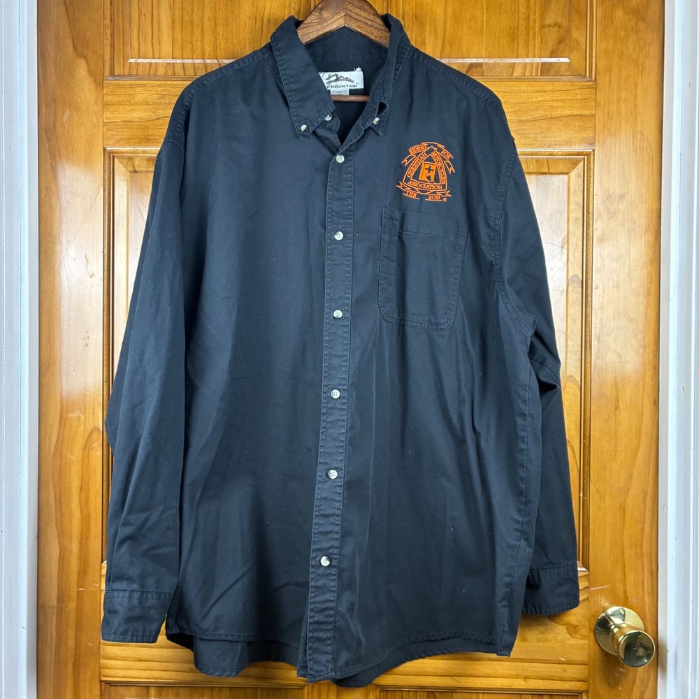 Tri-Mountain CMA Mens 2XL Riding for the Son Embroidered Button Down Shirt